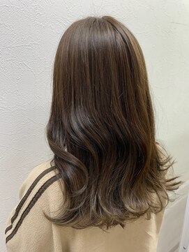 ロカリタ キョウト 四条大宮店(ROCAReTA kyoto) グレージュカラー/ハイライト