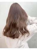 【打越】ロング×ヘーゼルベージュ
