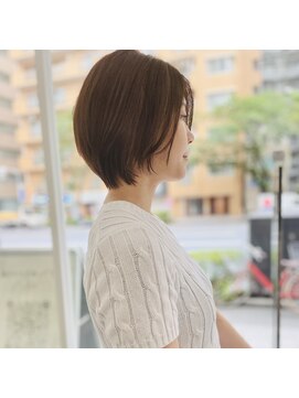 メモリーズ 水天宮前店(Memories) 大人可愛い30代40代50ショートボブショート丸みショート