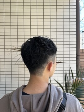 スウェル 船橋店(Swell) ウルフ/アッシュブラック/カルマパーマ/ベリーショート/船橋3