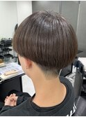 刈り上げ2ブロック×メンズマッシュ