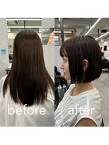 ヘアサロン ドットプラス 町田店(dot. plus)&nbsp;スタイルチェンジ×ボブ