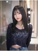 顔まわりレイヤー/韓国ヘア/レイヤーカット/梅田 /茶屋町