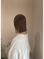 シスイ(sisui)&nbsp;ギリギリ結べるパッツンボブ/ツヤツヤ縮毛矯正