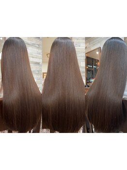 半個室でダメージケア ★(カラー トリートメント/カット トリートメント/カット カラー トリートメント)