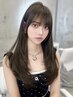 似合わせカットカラー+【髪質改善◎】酸熱トリートメント￥18990 [表参道]