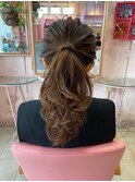 美髪ケア＊大人かわいいヘアアレンジ20代30代40代☆【Pink】