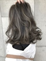 ルモア(RUMOR) Rumor×外国人3Dハイライトカラー【フォギーグレージュ】