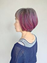 ラトリエコンタン(L´atelier Content)&nbsp;30代40代50代おすすめ　デザインカラー×グラデーションボブ