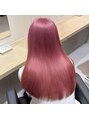 ボンドストーリーホワイト(BondStory White)&nbsp;pink×korean long