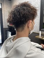 レベル 葛西店(LEVEL) ツイストスパイラルパーマ ベリーショート 葛西メンズ 葛西スパ