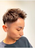 0.5mmツーブロックフェードスタイル☆