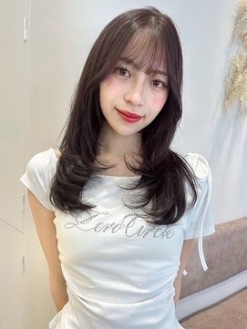 ヘアアンドスパ モーブ 世田谷(hair&SPA Mauve) 大人ガーリー/ダークアッシュ/似合わせカット［世田谷］