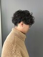 メンズ クーヘアー(Men's coohair) 癖を扱いやすくるパーマもあります