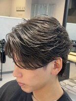 エデアンルクラ 下通(EDEAN Leclat)&nbsp;熊本メンズヘア　フェザーパーマ　センターパート
