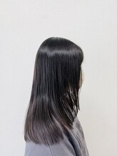 ルプス(Lupus) ノーブロー仕上げ/ヘアオイルでスタイリング