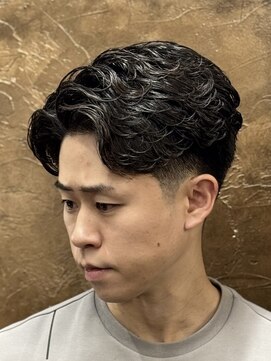 銀座 シノ 灯(shino HANARE) 【ウェーブパーマ】強めニュアンスパーマ