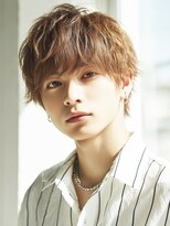 カットもパーマもイケメンパラダイス Men's天王寺 柔らか質感の軽束マッシュショート