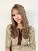 フィーネ 柏(Fi-Ne) ミルクテーベージュ/内巻きレイヤー/プルエクステ/柏