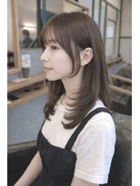 ソッカ(socca)&nbsp;顔まわりレイヤーセミロング