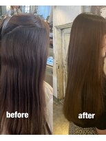 髪質改善と縮毛矯正の専門店 サンティエ(scintiller)&nbsp;巻ける縮毛矯正/髪質改善/縮毛矯正/美髪/艶髪/弱酸性縮毛矯正