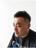 20代30代40代【アップバングショート】大人男子