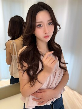 パーヴミックスガラ(Parve Mix GALA) くびれヘア×チョコベージュ