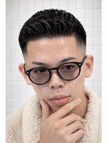 ゼロスバーバー(0's BARBER SHOP) 清潔感モテメンズ刈り上げマッシュショート大人カッコイイ