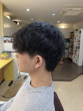 美容室 ステラ メンズヤボクールマッシュレイヤー