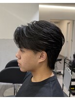 become men's hair 名駅EAST【10月3日 NEW OPEN(予定)】 センターパートウルフ/毛流れ/ニュアンスフェザー/韓国ヘア