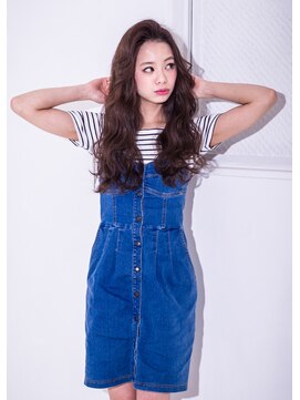 ヘアーズベリー 八戸ノ里店(hairs BERRY) ふわっと大人なかきあげ３Dカールスタイル