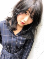 ローランド(Rowland)&nbsp;《桐原真理子》暗髪☆ダークアッシュ☆シースルーバング