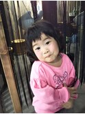 【キッズパーマ】ゆるふわボブ♪