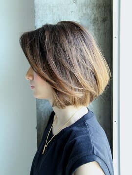 ヘアメイク フレンシア(hair make flencia) まとまるボブスタイル