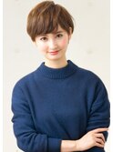 スタイリング簡単♪30代40代に人気◎小顔ショート