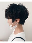 MONOCHROショートパーマ