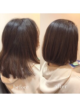 リアン(Lien) 『髪質改善』ストレートエステ(縮毛矯正)(リタッチ可)