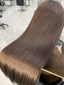 エスカーラ 表参道(THE ESCALA) @aidaman321/ショコラベージュ/ボブルフ/カール/ベービーバング/