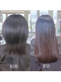 【ビバーチェ】ミディアムレイヤースタイル⇒シールエクステ80枚