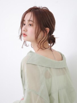 ピノ ウメダ(Pinot UMEDA) #アレンジ#髪質改善 #大人可愛い #こなれミディ