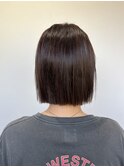 切りっぱなしボブ