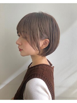 サンド 表参道(sand) ショートボブ20代30代40代イヤリングカラー大人可愛い