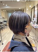30代40代50代◎大人ナチュラル丸みーショートボブ 大和高田