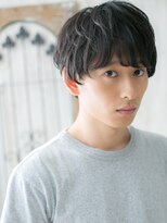 メンズヘア ビーセカンド 草加店(MENS HAIR B-2)&nbsp;ラフさと清潔感！ニュアンス黒髪モテラウンドマッシュS草加