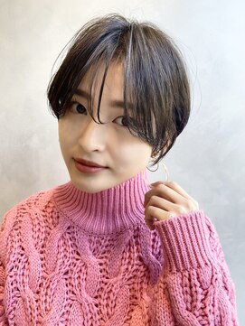 サークル(circle) 大人可愛い20代30代40代50代小顔ショートボブ丸みショートくびれ