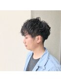 スパイラルパーマ/ゆるふわパーマ/パーマ/束感/無造作ヘア