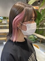 サンクプロジェクト(cinq PROJECT)&nbsp;イヤリングカラーインナーカラーハイライトフェイスフレーミング