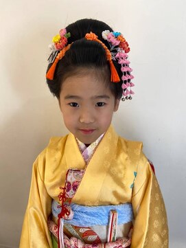矢島美容室 荻窪店 七五三☆新日本髪