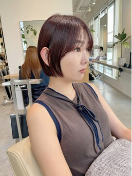 フィルムス 千葉(FILMS) 暗めカラー/グランマッシュ/デザインカラー/レイヤーカット/千葉