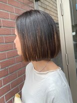ターフタカサキディエル(TURF TAKASAKI D.L) 髪質改善/まとまるボブ[ビフォーアフター]
